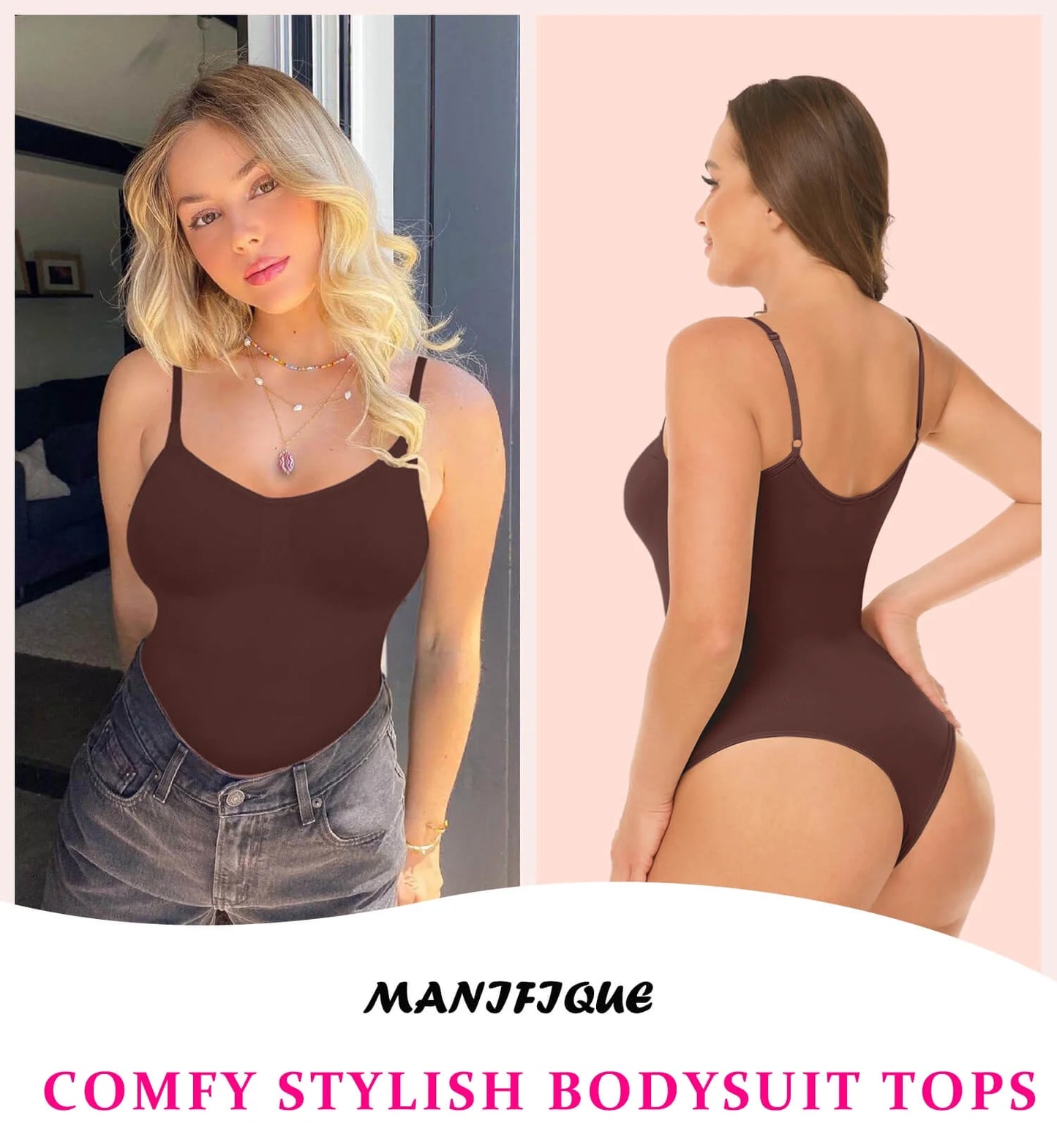 3 Packs Women Shapewear Tummy Control Bodysuit Seamless Sculpting Snatched Waist Body Suit Thong